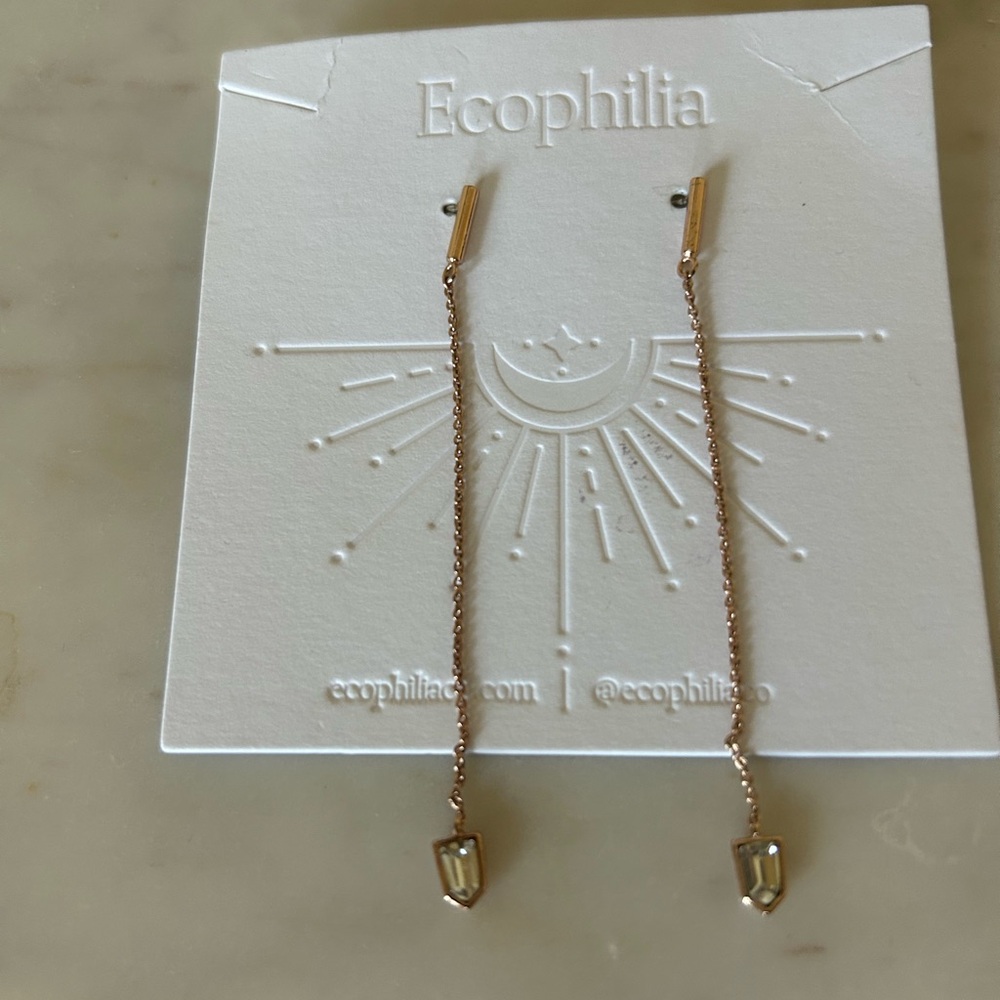 Gold Drop Earrings